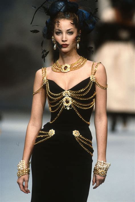 chanel 1992 chain dress dupe|chanel's 1992 chain dress.